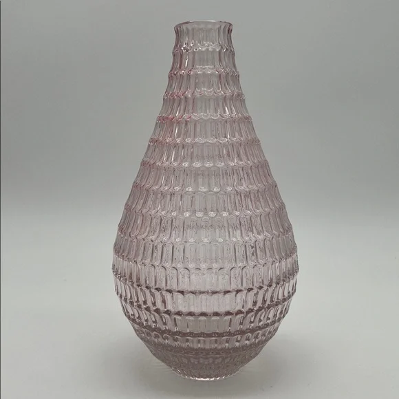 Xouvy Jane Modern Amethyst Glass Vase Ornaments Living Room Flower Home - Picture 4 of 9